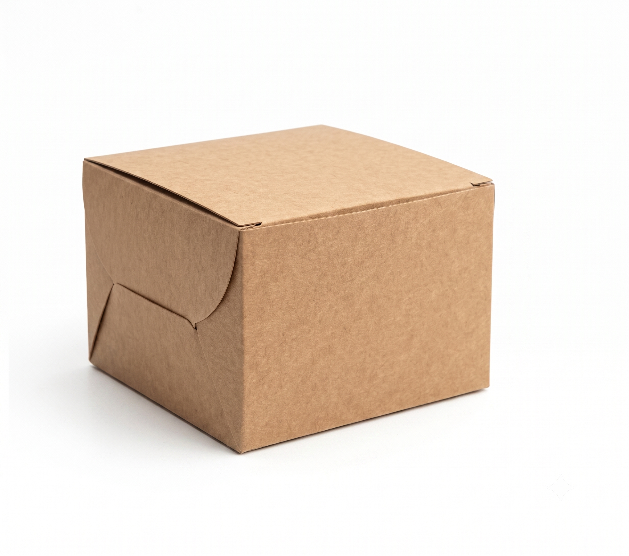 Bekokart Premium Pastry Kraft Box 5 × 5 × 3.5 Inch | Food Grade Brown Bakery Box | Ideal for Cakes, Donuts, Muffins, Burgers & Desserts | Pack of 25