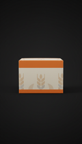 Bakery Box With Orange Accent
