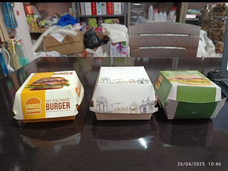 Clamshell Burger Box